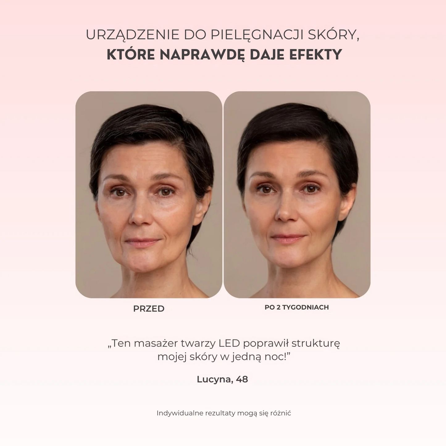 VELA LUX™ LED Urządzenie do pielęgnacji twarzy